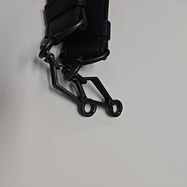 Calfskin Shoulder Bag Blue