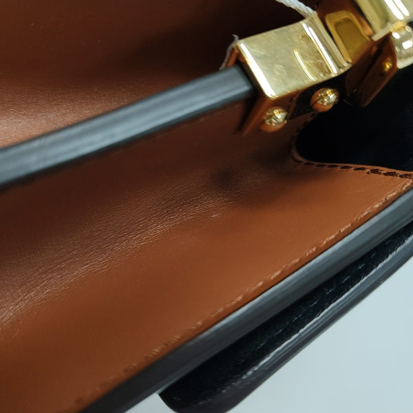 DAUPHINE Mini Monogram Coated Canvas Brown