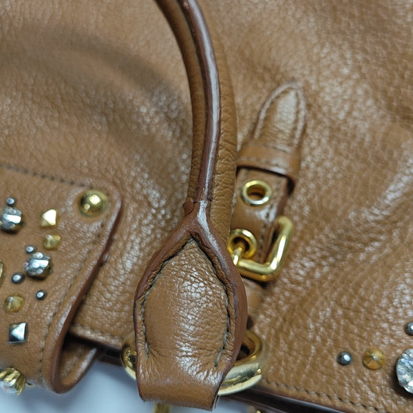 Calfskin Tote Bag Brown