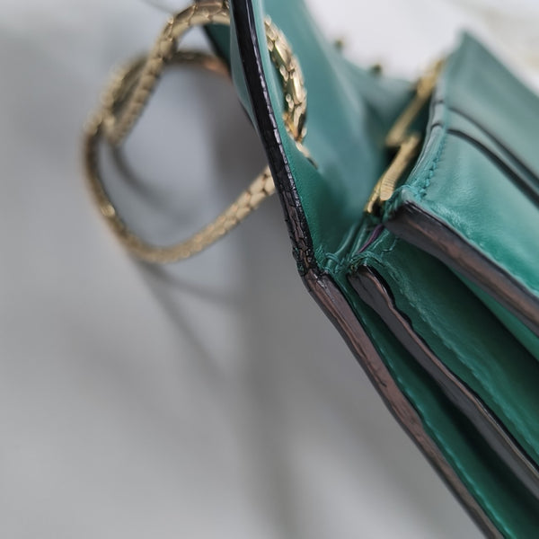 SERPENTI FOREVER Calfskin Green