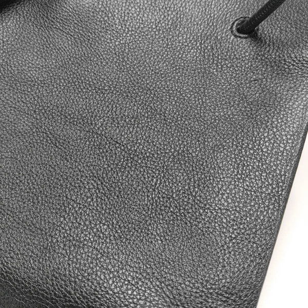 Shopping Bag Large Calfskin Black