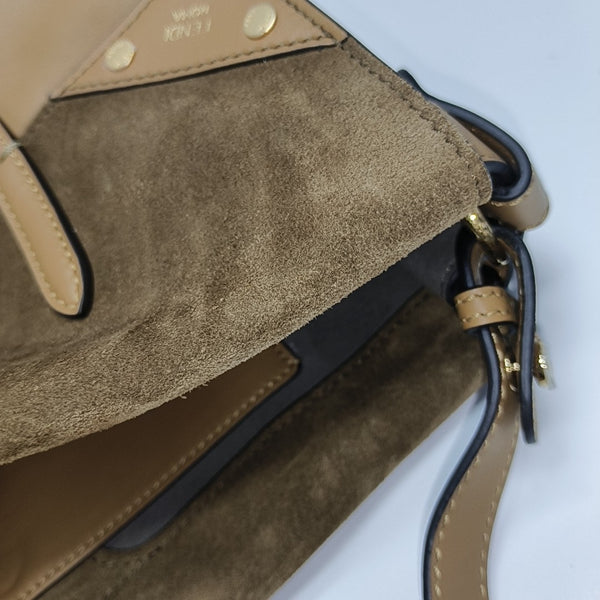Flip Large Calfskin Brown