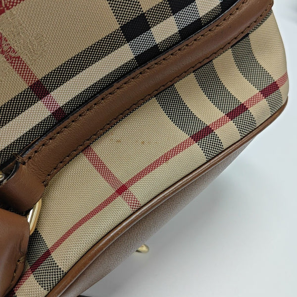 Canvas Shoulder Bag Beige