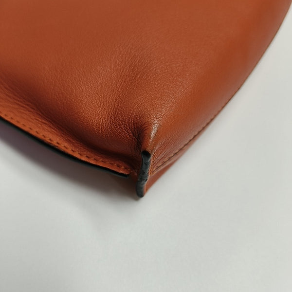 T Pouch Calfskin Orange