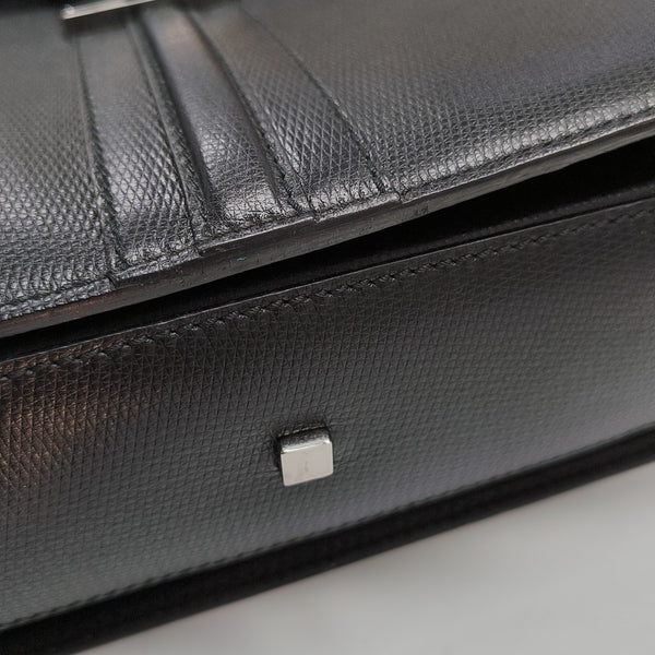 Calfskin Shoulder Bag Black