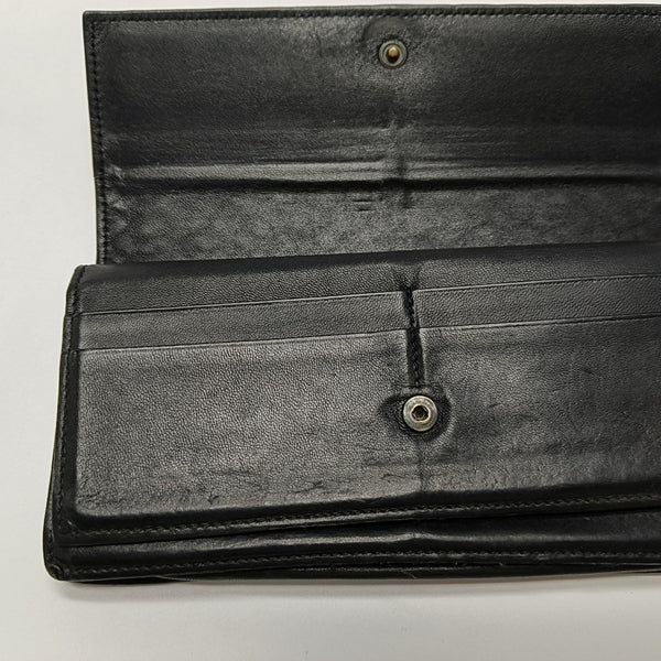 Calfskin Wallet Black