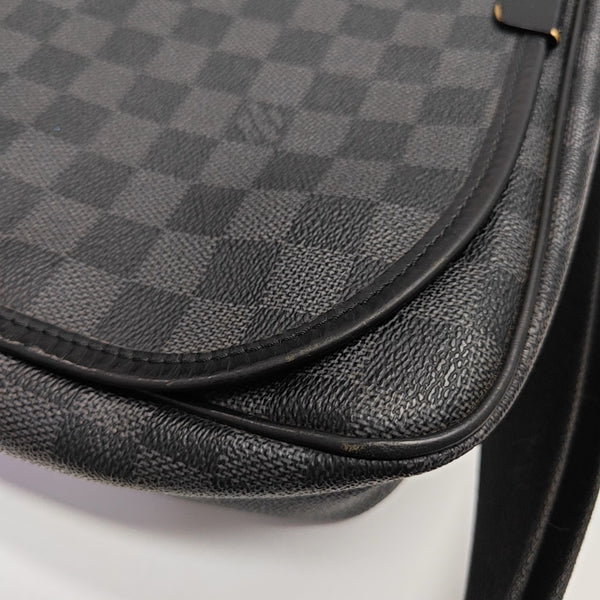 DANIEL Damier Graphite Coated Canvas Gray