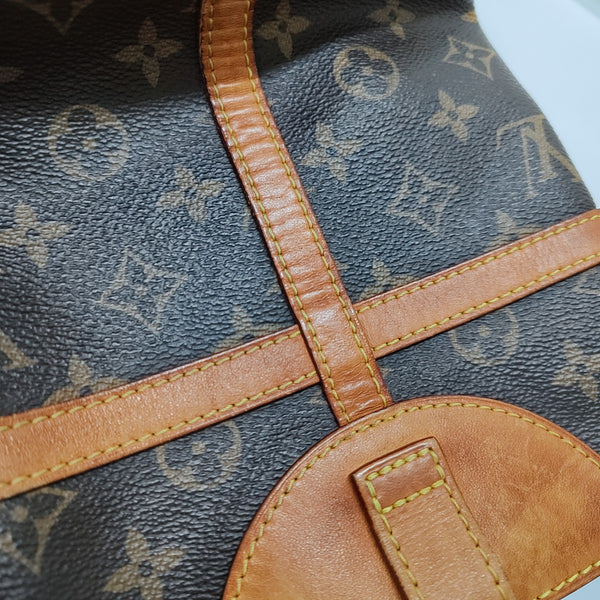 DUFFLE Monogram Coated Canvas Brown