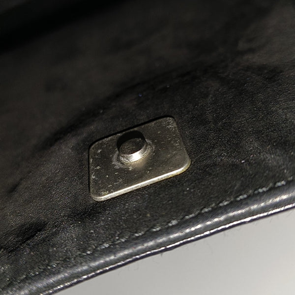 Special Material Shoulder Bag Black