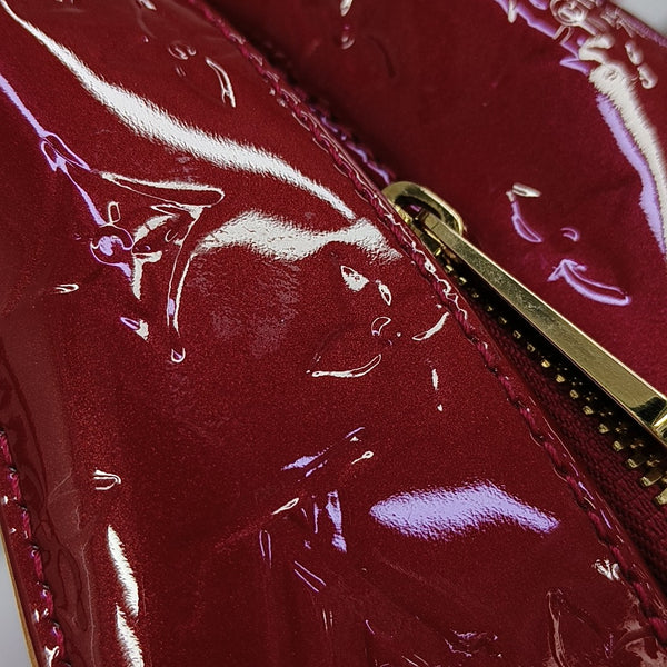 SUMMIT DRIVE Patent Leather Red
