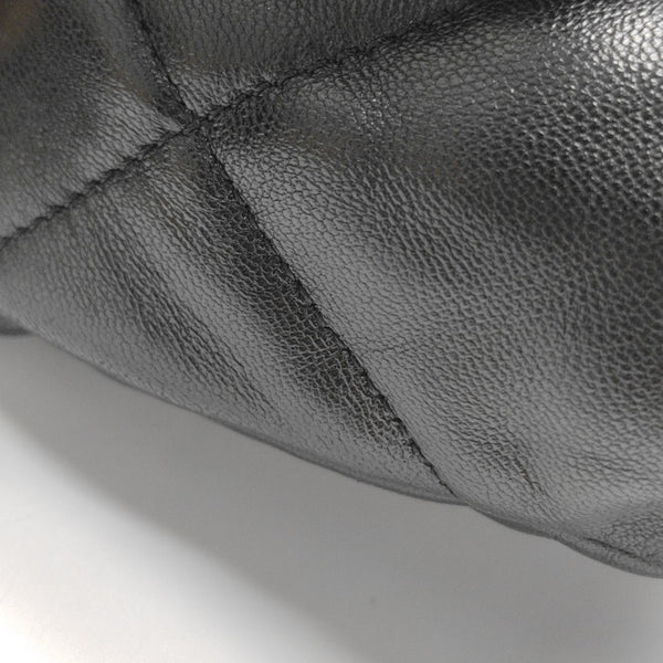 CHANEL 19 Small Quilted Lambskin Black