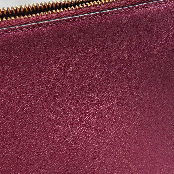 Helmsley Calfskin Red