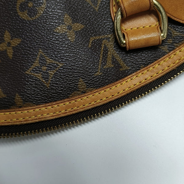 LOCKIT PM Monogram Coated Canvas Brown