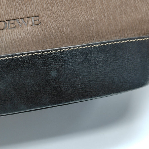 Calfskin Shoulder Bag Brown