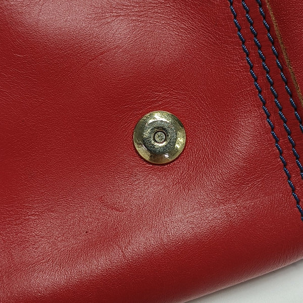 Quilted Calfskin Shoulder Bag Red