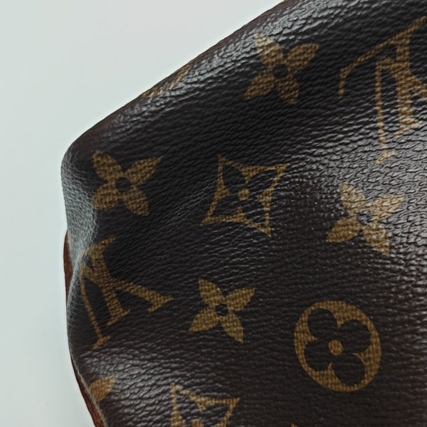 NÉONOÉ Nano Monogram Coated Canvas Brown