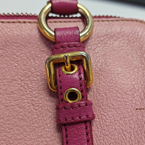Calfskin Tote Bag Pink