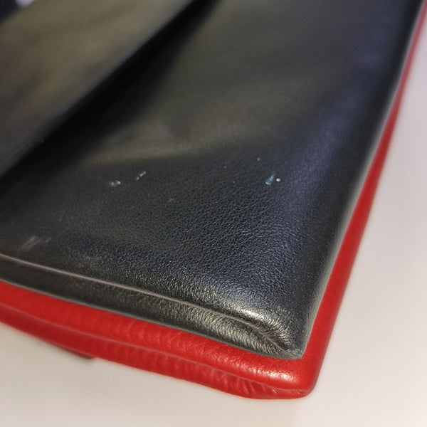 Calfskin Crossbody Bag Red