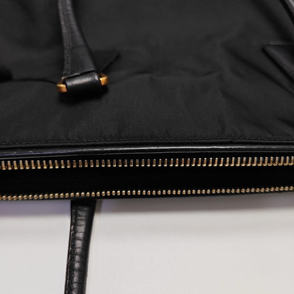 Nylon Tote Bag Black