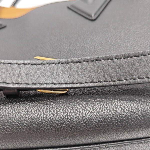 ON MY SIDE MM Monogram Calfskin Black