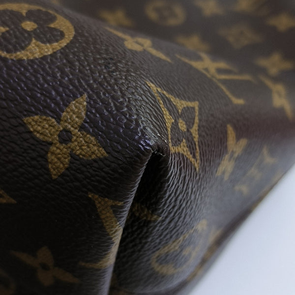 BOETIE MM Monogram Coated Canvas Brown