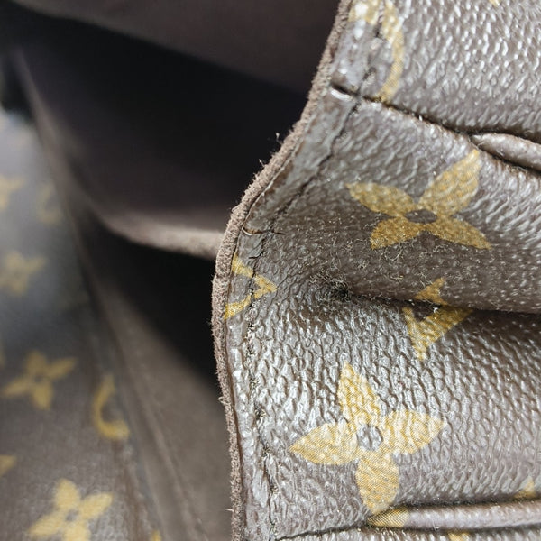 MÉTIS MM Monogram Coated Canvas Brown