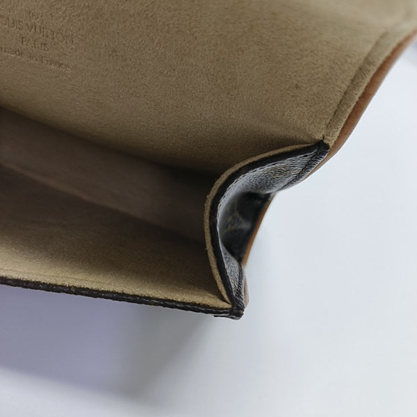 FLORENTINE Monogram Coated Canvas Brown