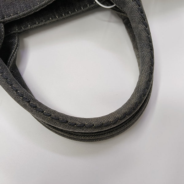 Denim Quilted Denim Black