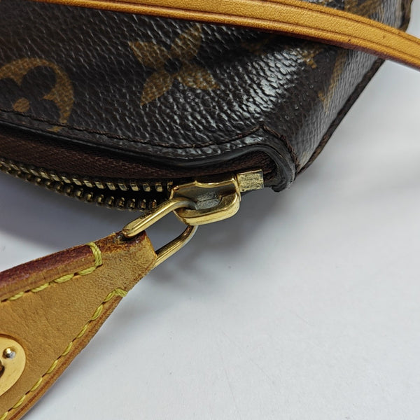 LOCKIT PM Monogram Coated Canvas Brown
