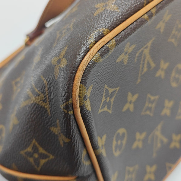 PALERMO PM Monogram Coated Canvas Brown