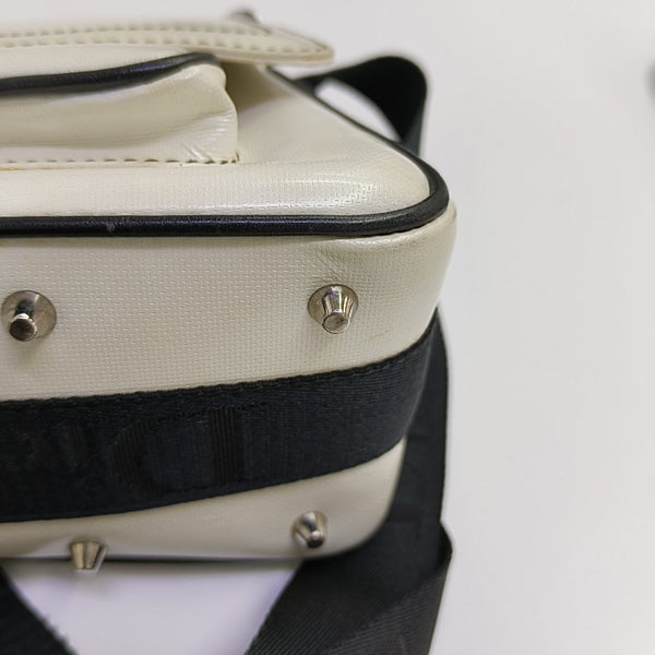 Calfskin Shoulder Bag White
