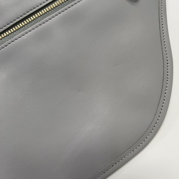 Calfskin Belt Bag Gray