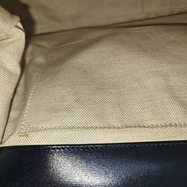 Calfskin Tote Bag Blue