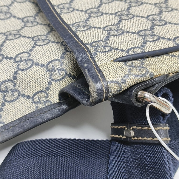 GG Supreme Monogram Coated Canvas Beige