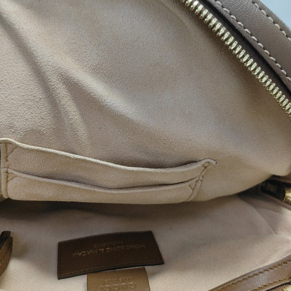 Monogram Coated Canvas Backpack Black