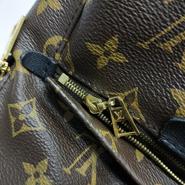 PALM SPRINGS PM Monogram Coated Canvas Brown