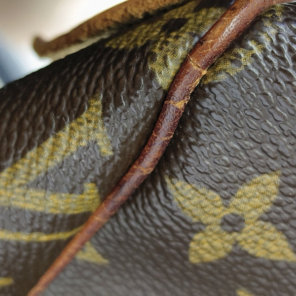 SPEEDY 35 Monogram Coated Canvas Brown