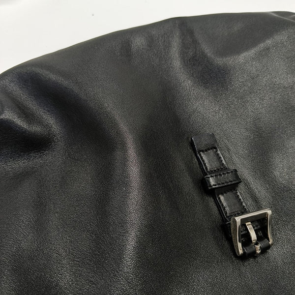 Nylon Lambskin Black