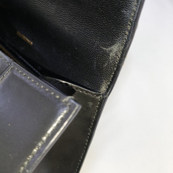 Hourglass S Calfskin Black