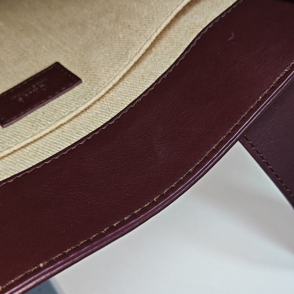 Woody Large Calfskin Red