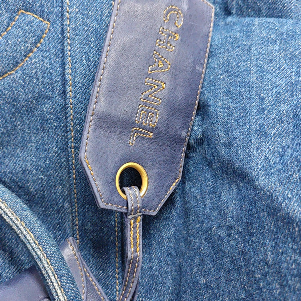 Denim Shoulder Bag Blue