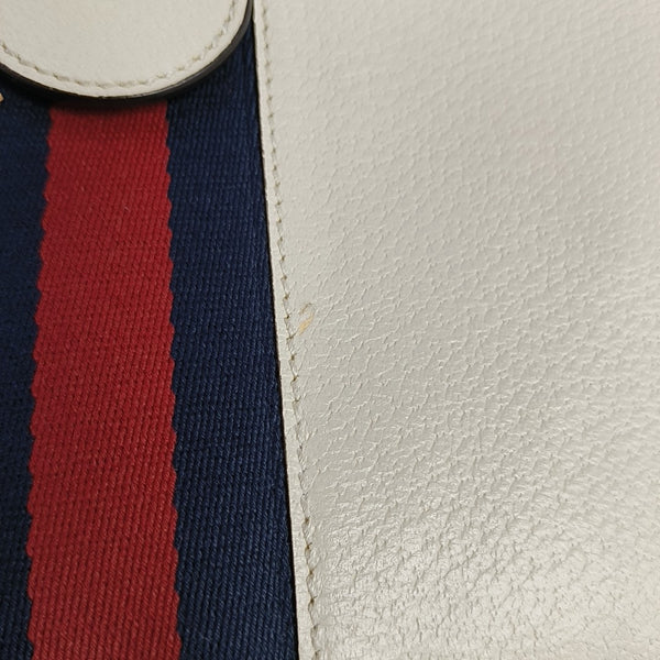 Ophidia Small Calfskin White
