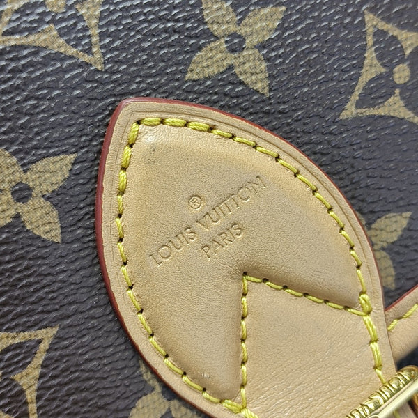 DIANE Monogram Coated Canvas Brown
