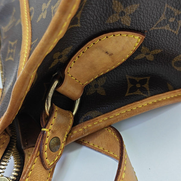 POPINCOURT Monogram Coated Canvas Brown