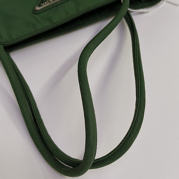 Nylon Tote Bag Green