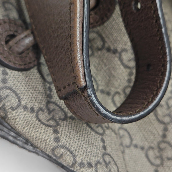 Neo Vintage Monogram Coated Canvas Black