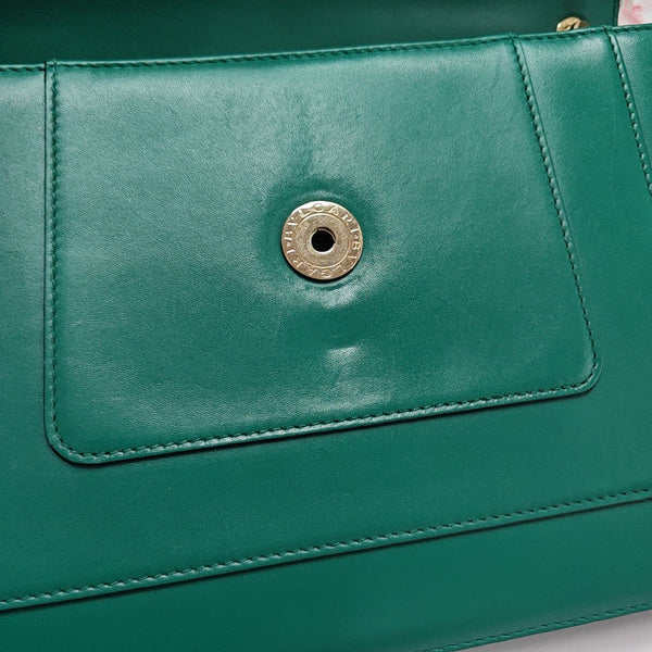 SERPENTI FOREVER Medium Calfskin Green