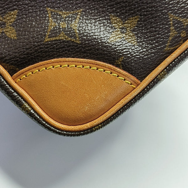 DANUBE Monogram Coated Canvas Brown