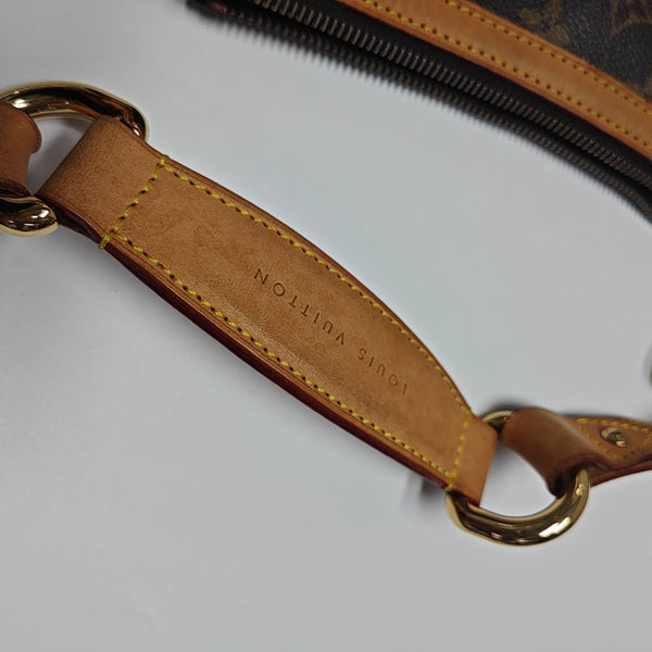 TULUM GM Monogram Coated Canvas Brown