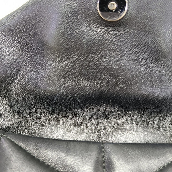 PUFFER Mini Quilted Lambskin Black